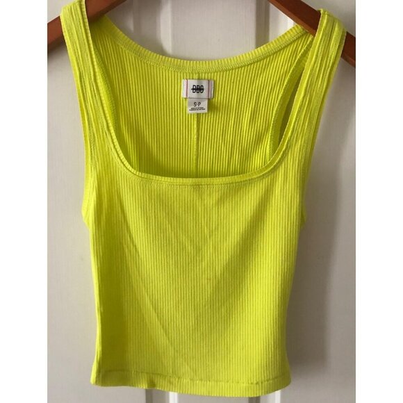 URBAN OUTFITTERS Women's Yellow Tank Top Size SP - Picture 1 of 5